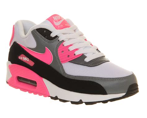 nike air max 90 weiß schwarz pink grau|air max 90 women pink.